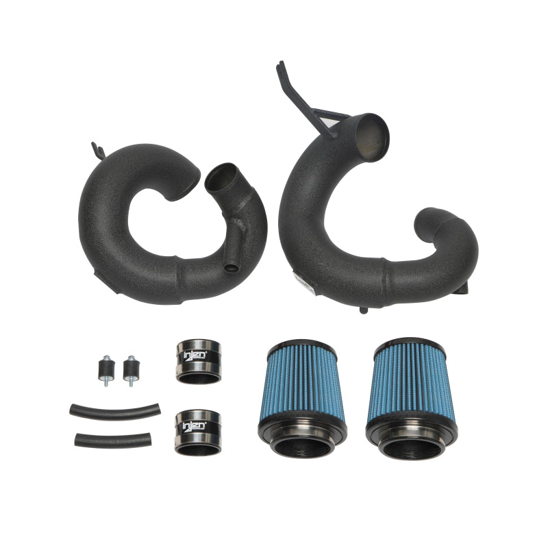 Injen 19-21 Genesis G70 V6-3.3L Twin Turbo SP Short Ram Air Intake System - Wrinkle Black-thumbmail-3
