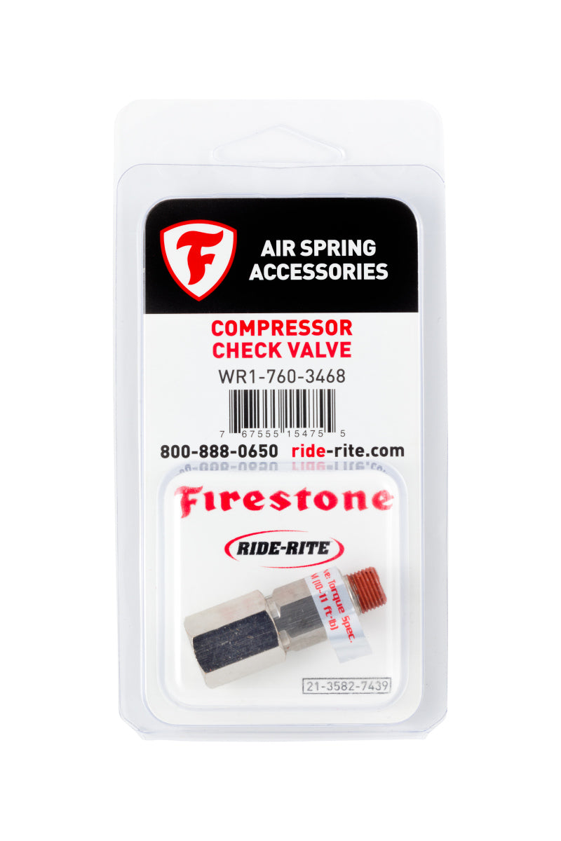 Firestone Air-Rite Air Command Compressor Check Valve 1/8NPT - 1 Pack (WR17603468)-thumbmail-2