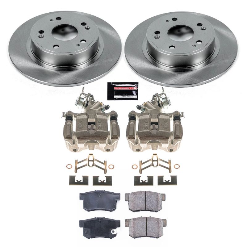 Power Stop 16-18 Acura ILX Rear Autospecialty Brake Kit w/Calipers-thumbmail-1