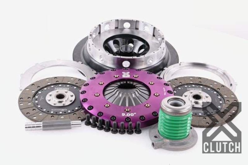 XClutch 18-24 Ford Mustang GT 5.0L 9in Triple Solid Organic Clutch Kit-thumbmail-1