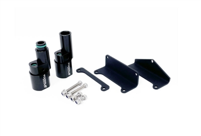 Torque Solution Billet Dual Pass Flex Fuel Sensor Bracket-thumbmail-2