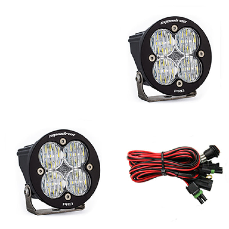 Baja Designs Squadron R Pro Wide Cornering Pair LED Light Pods - Clear-thumbmail-1