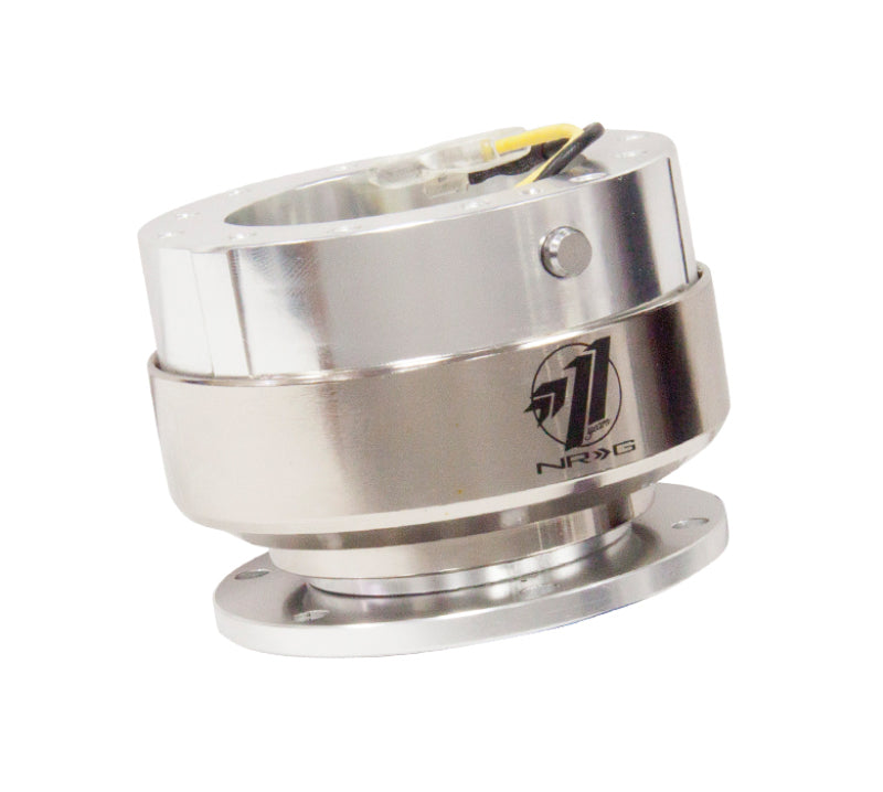 NRG Quick Release Gen 2.0 - Silver Shiny Body / Brushed Silver Ring-thumbmail-3