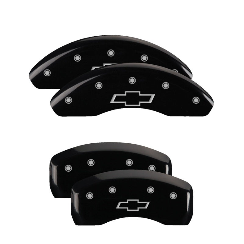 MGP 4 Caliper Covers Engraved Front & Rear MGP Black finish silver ch-thumbmail-2