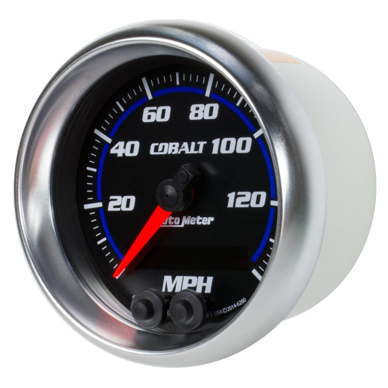 Autometer Cobalt 3-3/8in 0-140MPH In-Dash Electronic GPS Programmable Speedometer-thumbmail-5
