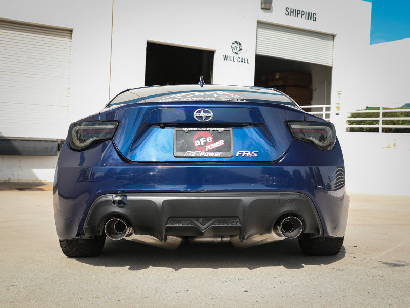 aFe Takeda 17-20 BRZ/FRS/86 2.5in 304 Stainless Steel Cat-Back Exhaust-thumbmail-4