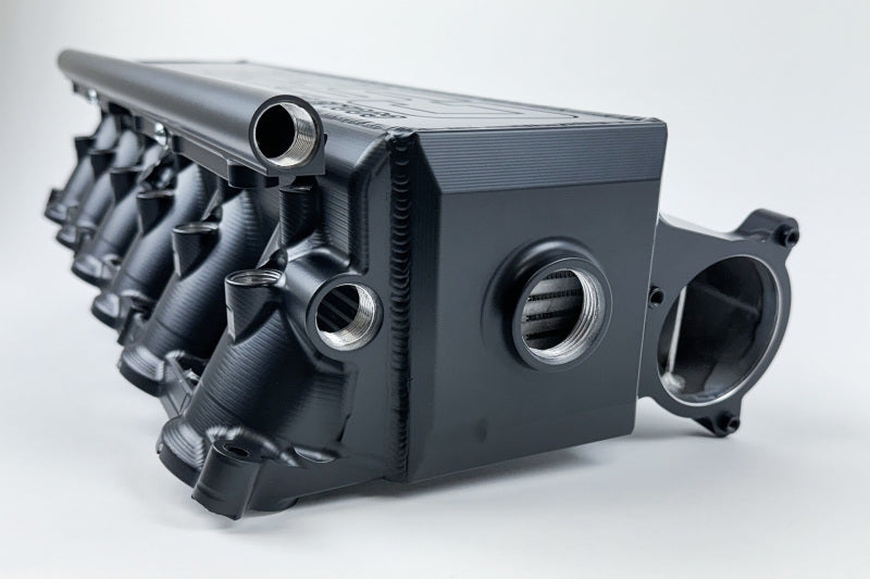 CSF Gen 2 B58 Race X Charge-Air-Cooler Manifold - Thermal Black Finish-thumbmail-5