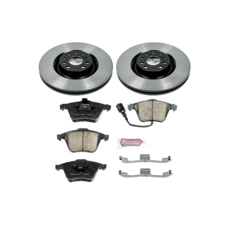Power Stop 09-11 Volkswagen CC Front Autospecialty Brake Kit-thumbmail-1