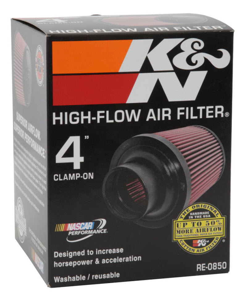 K&N Universal Air Filter (4in. Flange / 6in. Base OD / 4-5/8in. Top OD / 6in. Height)-thumbmail-16