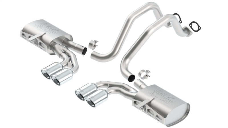 Borla 97-04 Chevrolet Corvette 5.7L 8cyl ATAK SS Catback Exhaust-thumbmail-2