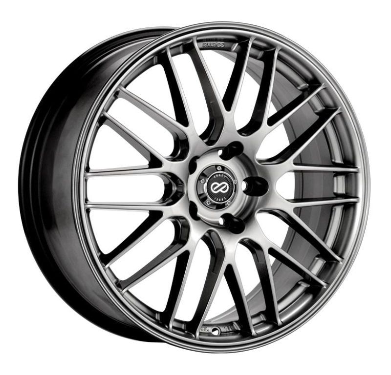 Enkei EKM3 442 18x8 5x120 42mm offset Hyper Silver Wheel-thumbmail-1