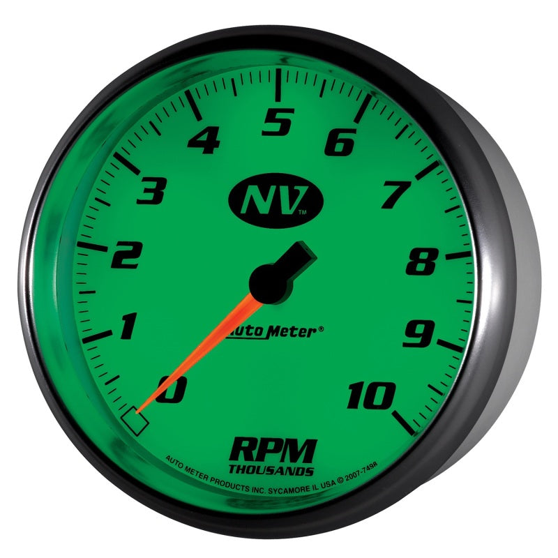 AutoMeter Gauge Tachometer 5in. 10K RPM In-Dash NV-thumbmail-5
