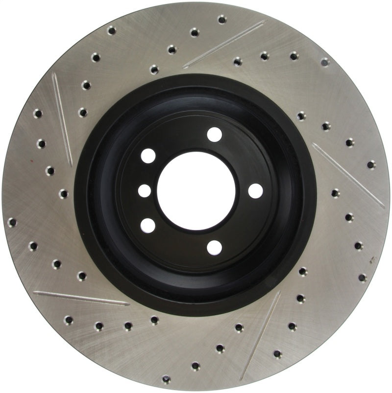 StopTech 07-09 BMW 335 (E90/E92/E93) Slotted & Drilled Left Front Rotor-thumbmail-7