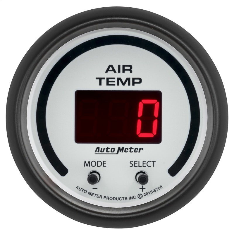 Autometer Phantom 2-1/16in 0-300 Degree F Digital Dual Air Temp Gauge-thumbmail-1