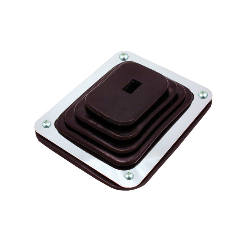 Spectre Shift Boot (Small) - Black Rubber w/Chrome Plated Steel Installation Ring-thumbmail-2