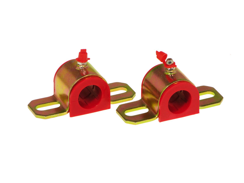 Prothane Universal Greasable Sway Bar Bushings - 7/8in - Type A Bracket - Red-thumbmail-1