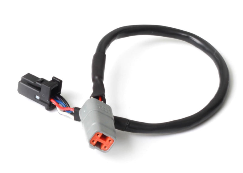 Haltech Elite CAN Cable DTM-4 to 8 Pin Black Tyco 150mm (6in)-thumbmail-1