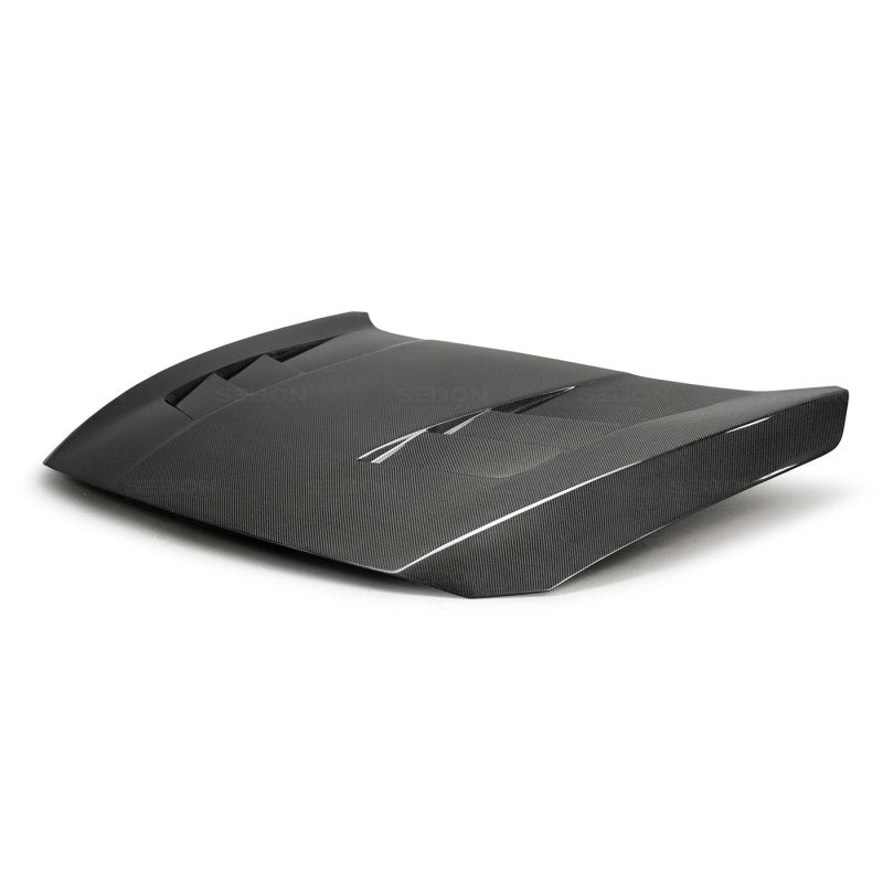 Seibon 18-20 Honda Accord TS-Style Carbon Fiber Hood-thumbmail-4
