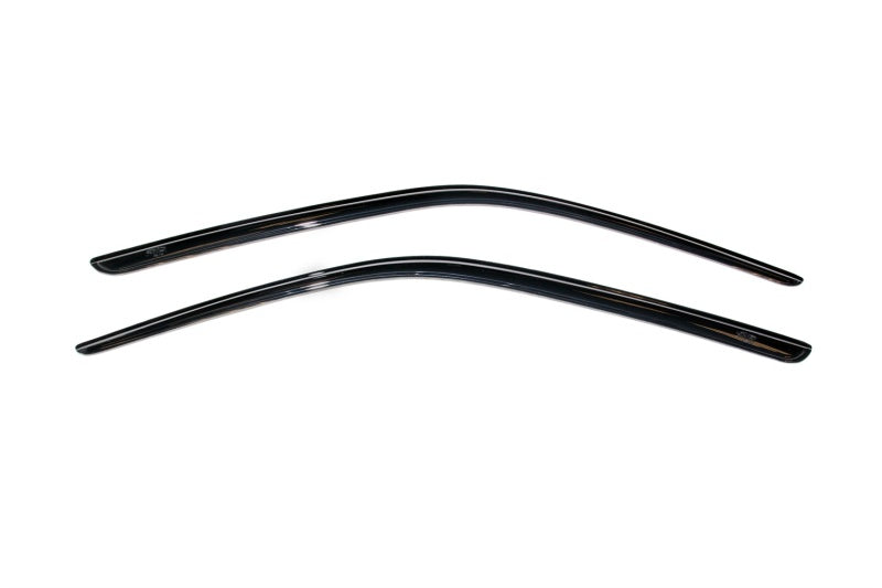 AVS 08-18 Dodge Challenger Ventvisor Outside Mount Window Deflectors 2pc - Smoke-thumbmail-1