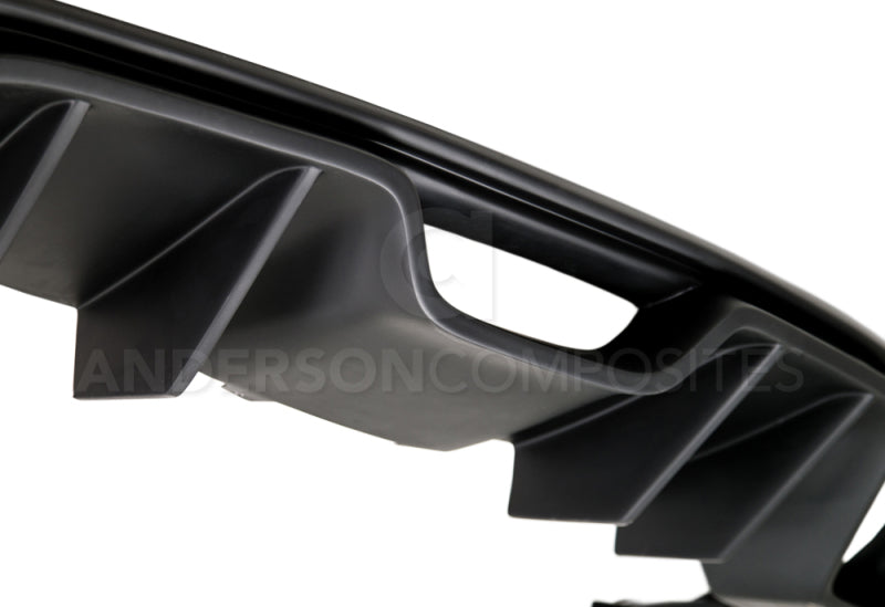 Anderson Composites 15-16 Ford Mustang Type-AR Fiberglass Rear Diffuser-thumbmail-3