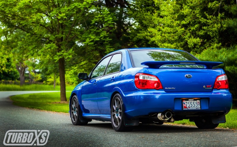 Turbo XS 02-07 WRX-STi Catback Exhaust Polished Tips-thumbmail-2