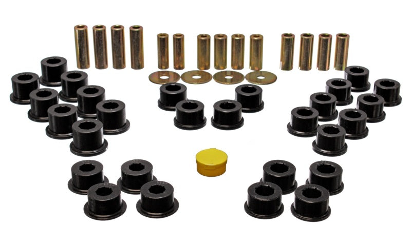 Energy Suspension 90-97 Mazda Miata Black Rear Control Arm Bushing Set-thumbmail-1