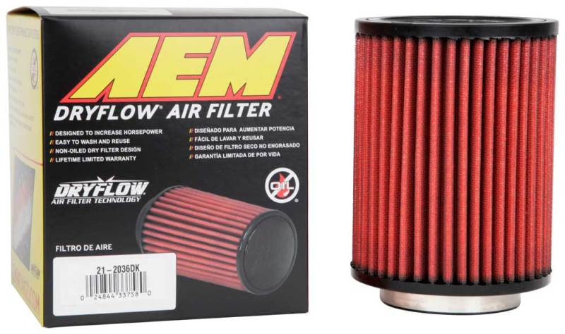 AEM Aif Filter, 3inFLG/ 5inOD/ 6-1/2inH Dry Flow-thumbmail-9