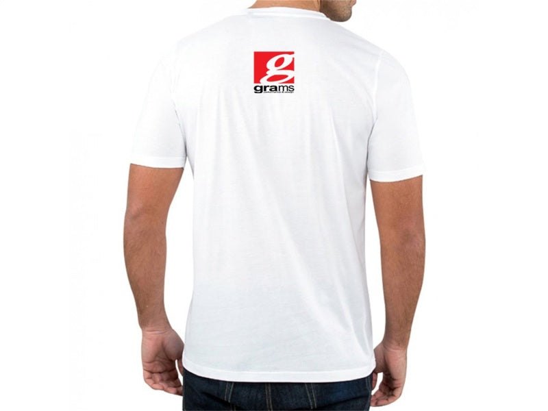 Grams Performance and Design Logo White T-Shirt - XL-thumbmail-3