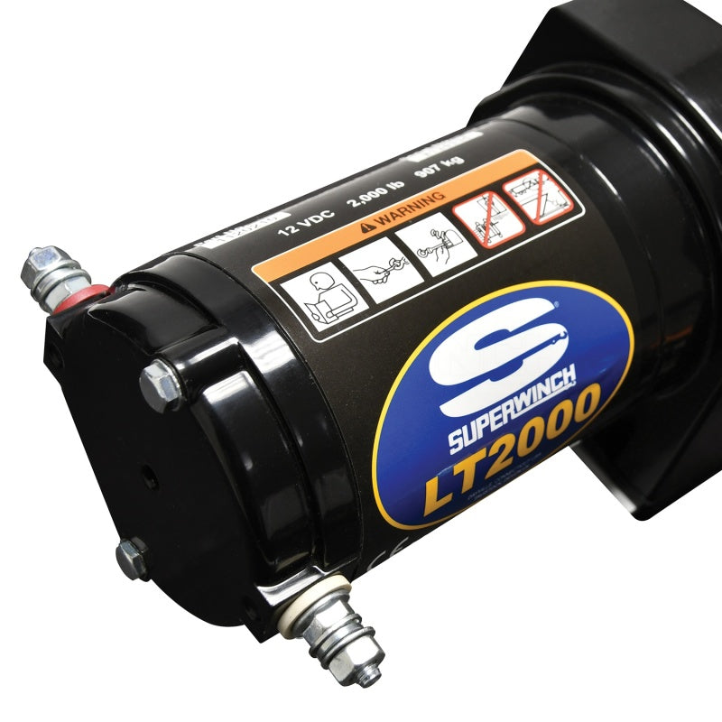 Superwinch 2000 LBS 12V DC 5/32in x 49ft Steel Rope LT2000 Winch-thumbmail-9