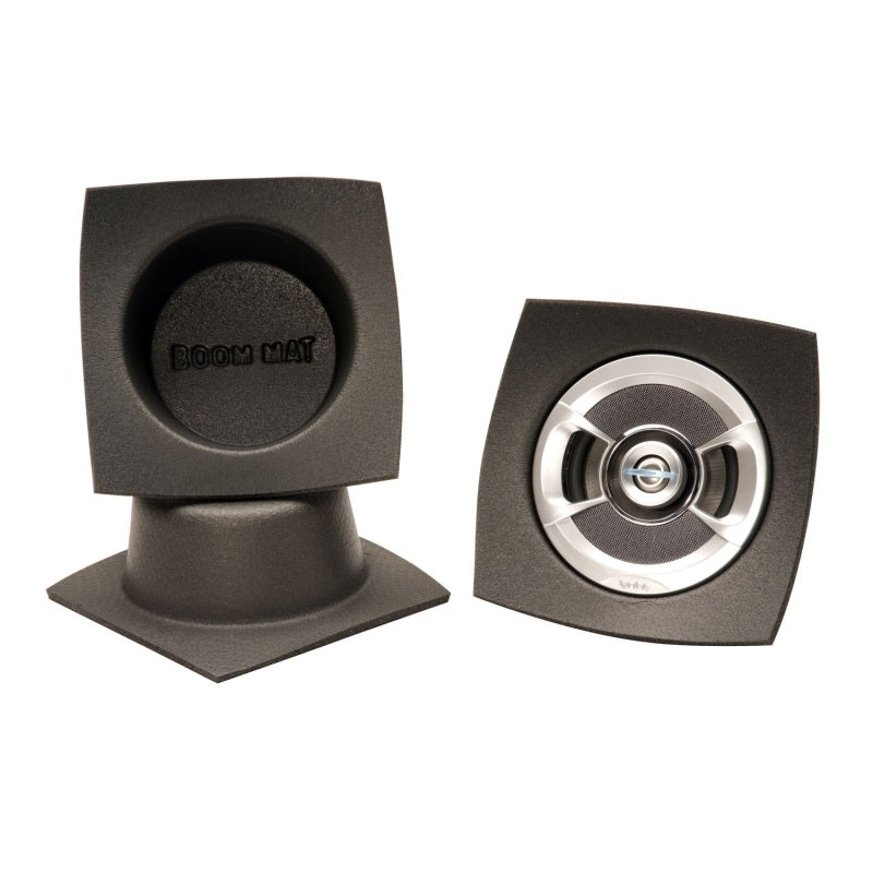 DEI Speaker Baffles 5.25in Round 6.5in Wide 6.5 Height 2.5in Deep Pair-thumbmail-1