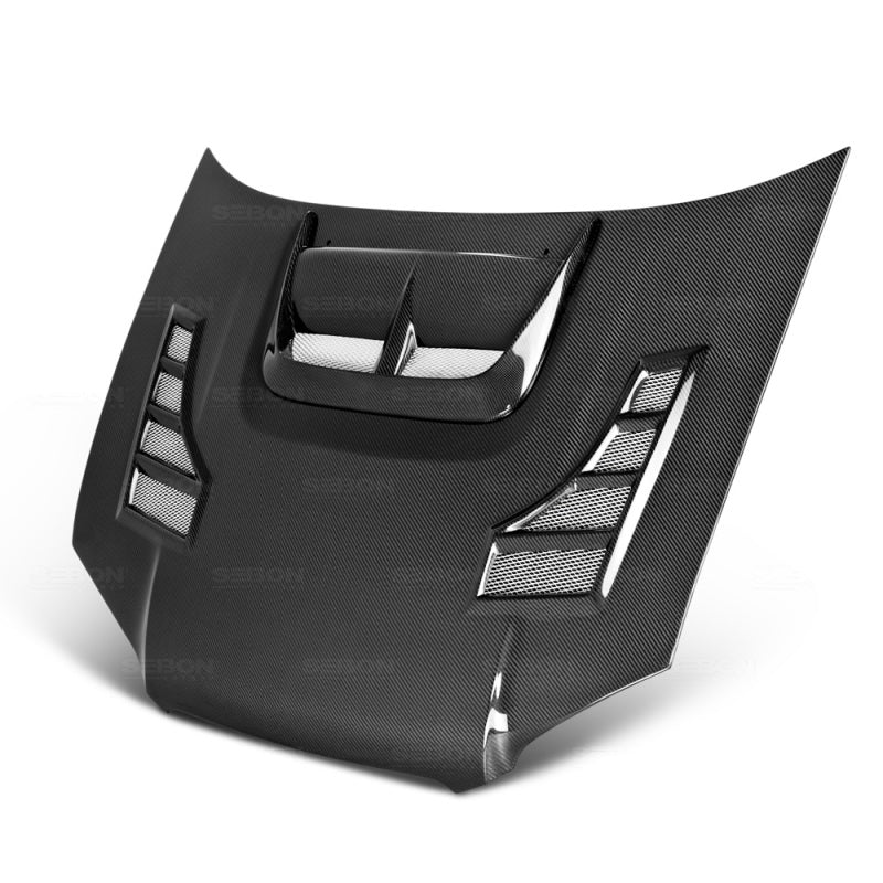 Seibon 04-05 Subaru WRX/STi CW Carbon Fiber Hood-thumbmail-3