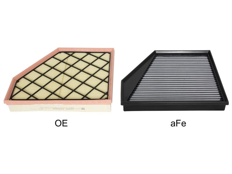 aFe Magnum FLOW Pro DRY S OE Replacement Filter 2016 Chevrolet Camaro SS V8 6.2L-thumbmail-7