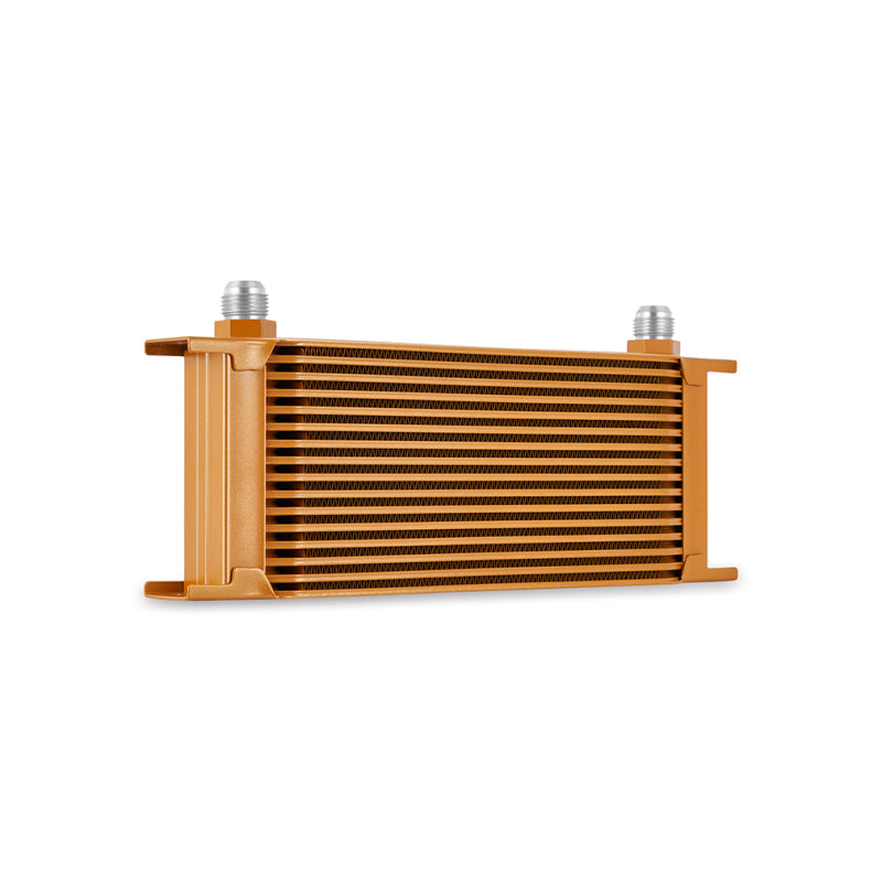 Mishimoto Universal 16-Row Oil Cooler Gold-thumbmail-3