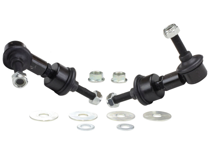 Whiteline 5/05+ Ford Focus / 04+ Mazda 3 BK Rear Swaybar Link Kit H/Duty Adj Steel Ball-thumbmail-5