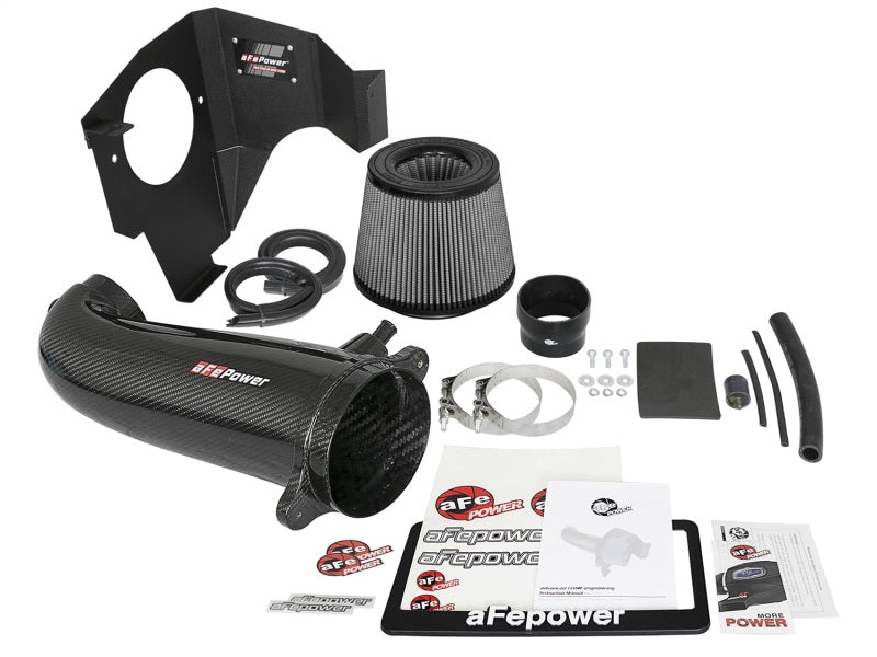 aFe POWER Magnum FORCE Carbon Fiber Stage 2 Track Series Pro Dry S CAIS - 11-18 Dodge Challenger V8-thumbmail-11