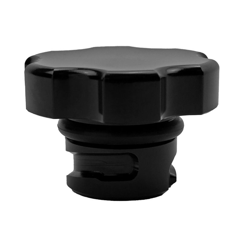 Wehrli 2001+ GM Duramax LB7/LLY/LBZ/LMM/LML/L5P Billet Oil Fill Cap - Black Anodized-thumbmail-2