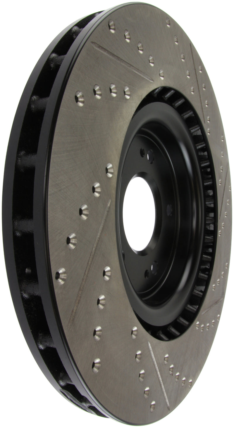 StopTech Slotted & Drilled Sport Brake Rotor-thumbmail-2