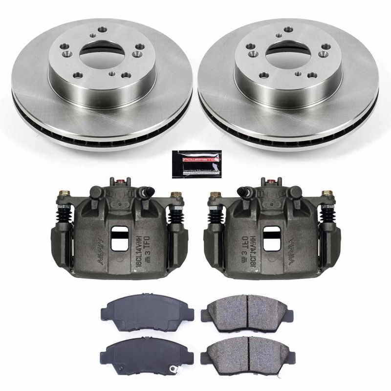 Power Stop 13-15 Acura ILX Front Autospecialty Brake Kit w/Calipers-thumbmail-1