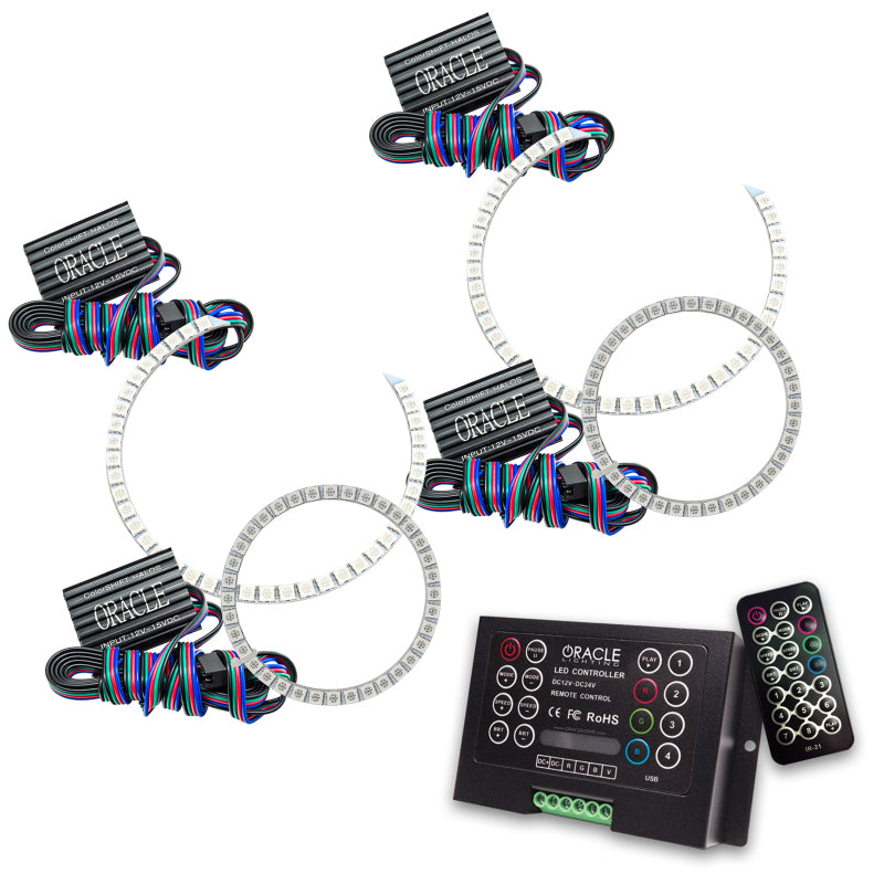 Oracle BMW 3 Series 06-11 LED Halo Kit - Non-Projector - ColorSHIFT w/ 2.0 Controller-thumbmail-7