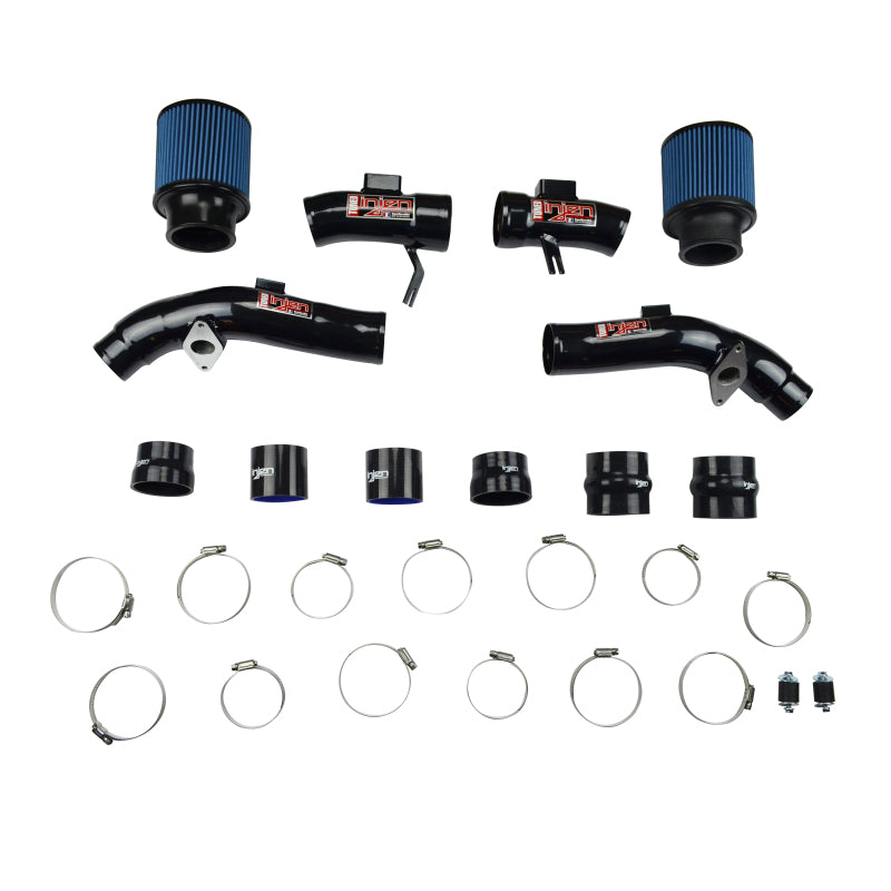 Injen 10-12 Nissan R35 GTR V6 3.8L Twin Turbo Black Short Ram Intake-thumbmail-10