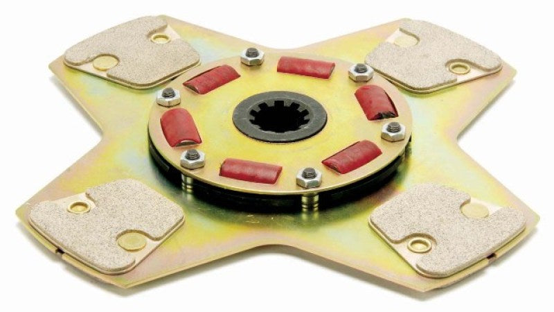 McLeod Disc Racing Only Sprung Hub Flat 4 Paddle 10.5in X 1-1/8 X 26 Spl-thumbmail-1