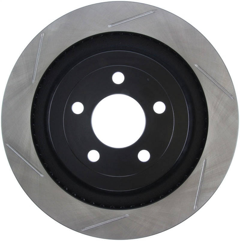 StopTech 2015 Ford Mustang GT w/ Brembo Brakes Right Rear Slotted Brake Rotor-thumbmail-4