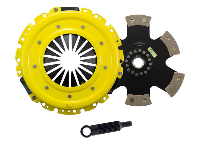 ACT 1998 Chevrolet Camaro Sport/Race Rigid 6 Pad Clutch Kit-thumbmail-1