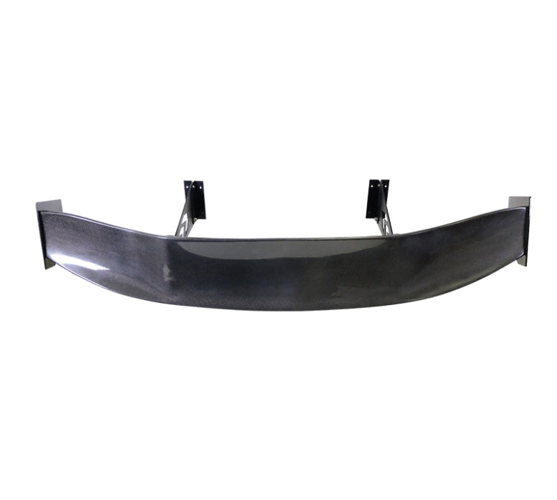 NRG Carbon Fiber Spoiler - Universal (69in.) w/NRG Logo / Stand Cut Out / Large Side Plate-thumbmail-4