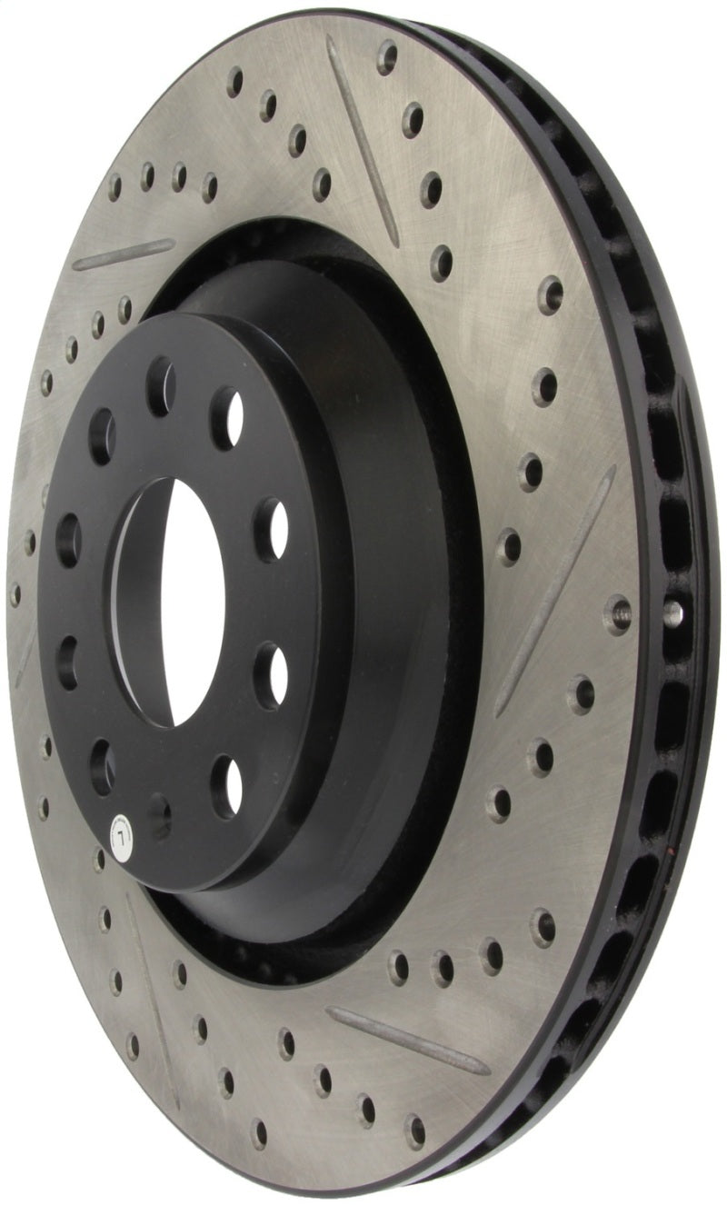 StopTech 09 VW Passat CC / 06-09 Passat Slotted & Drilled Left Rear Rotor-thumbmail-6