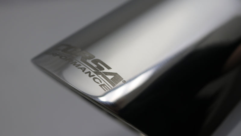 Corsa Single Universal 2.5in Inlet / 4in Outlet Polished Pro-Series Tip Kit-thumbmail-3