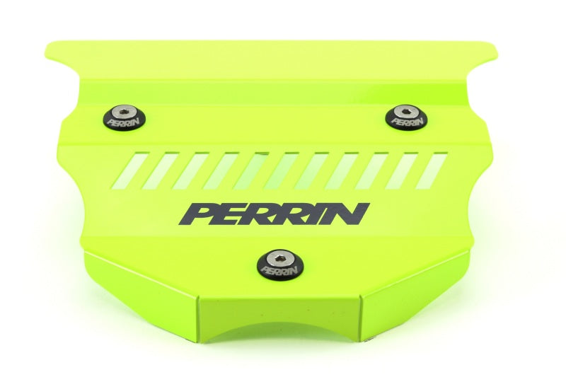 Perrin 2022+ Subaru BRZ / Toyota GR86 Engine Cover - Neon Yellow Wrinkle-thumbmail-4