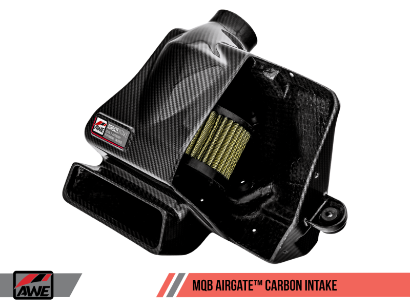 AWE Tuning Audi / Volkswagen MQB 1.8T/2.0T/Golf R Carbon Fiber AirGate Intake w/ Lid-thumbmail-11