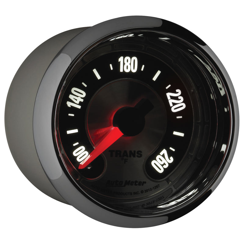 Autometer American Muscle 52mm Full Sweep Electric 100-260 Deg F Transmission Temperature Gauge-thumbmail-9