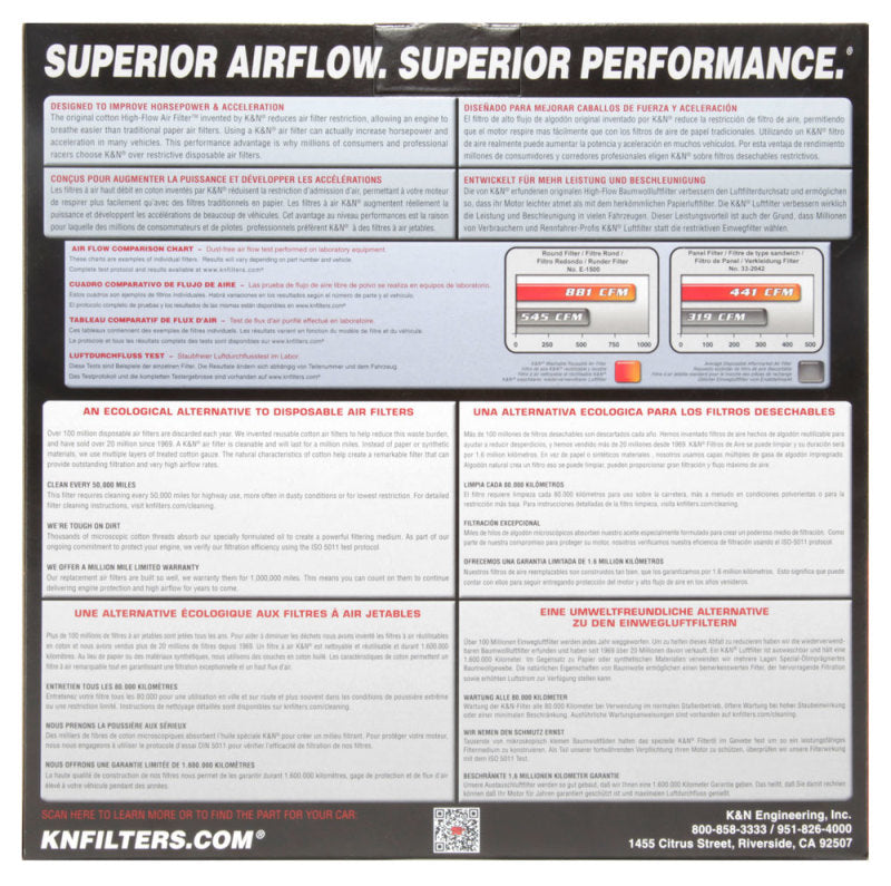 K&N Custom Air Filter Round 9in OD x 8in ID x 2.87in H-thumbmail-6